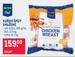 Makro Kuřecí špízy smažené nabídka