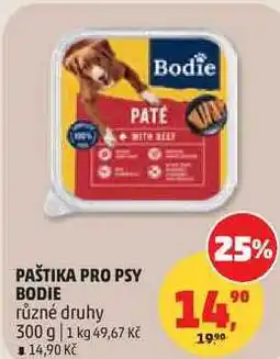Penny Market PAŠTIKA PRO PSY BODIE různé druhy nabídka