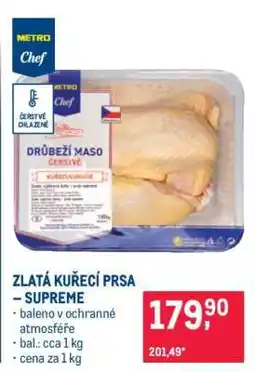 Makro ZLATÁ KUŘECÍ PRSA – SUPREME nabídka