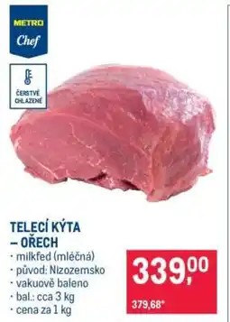 Makro Telecí kýta – ořech nabídka