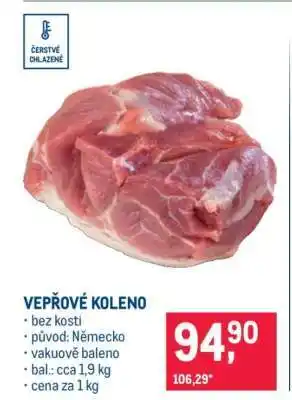 Makro Vepřové koleno nabídka