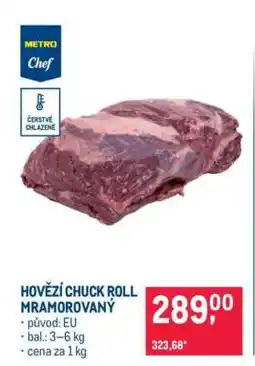 Makro HOVĚZÍ CHUCK ROLL MRAMOROVANÝ nabídka