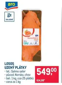 Makro Losos uzený plátky nabídka