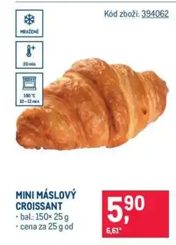 Makro MINI MÁSLOVÝ CROISSANT nabídka