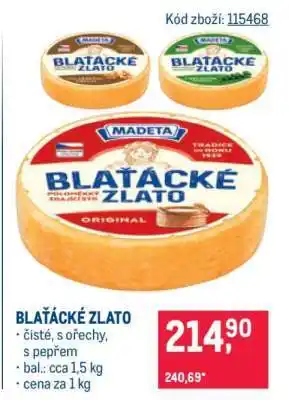 Makro Blaťácké zlato nabídka