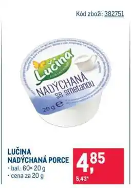 Makro Lučina Nadýchaná porce nabídka