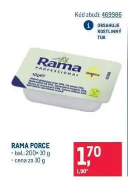 Makro Rama porce nabídka