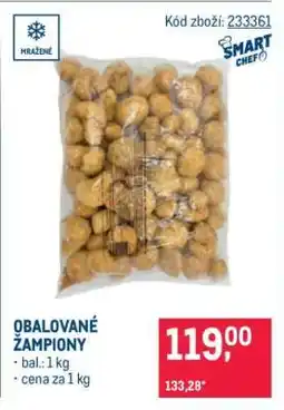 Makro Obalované žampiony nabídka
