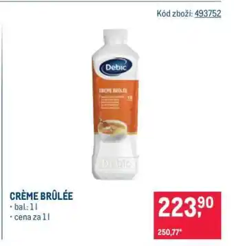 Makro CRÈME BRÛLÉE nabídka