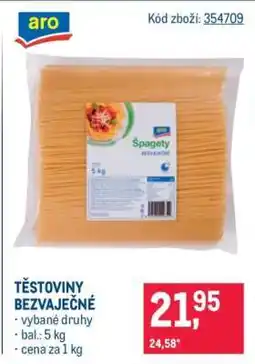 Makro TĚSTOVINY BEZVAJEČNÉ nabídka