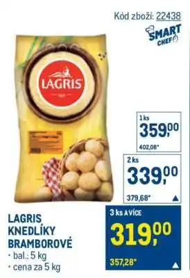 Makro LAGRIS KNEDLÍKY BRAMBOROVÉ nabídka
