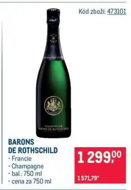 Makro Barons de Rothschild nabídka
