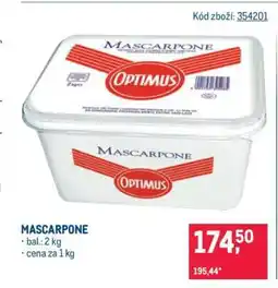 Makro Mascarpone nabídka