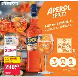Makro APEROL 1L nabídka