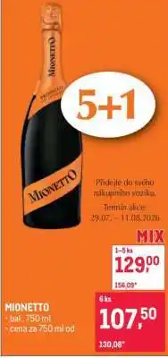 Makro Mionetto nabídka