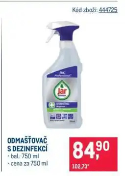Makro ODMAŠŤOVAČ S DEZINFEKCÍ nabídka
