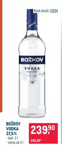 Makro Božkov Vodka nabídka