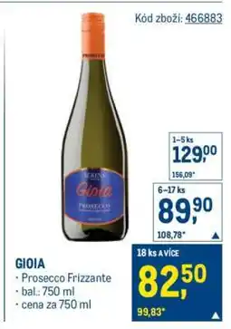 Makro GIOIA nabídka