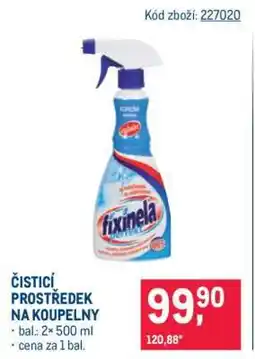 Makro Čisticí prostředek na koupelny nabídka