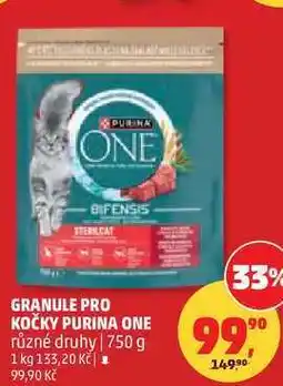 Penny Market GRANULE PRO KOČKY PURINA ONE různé druhy nabídka