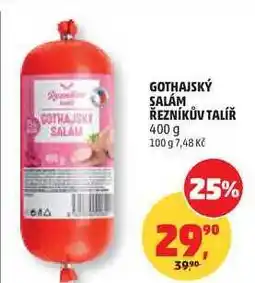 Penny Market GOTHAJSKÝ SALÁM ŘEZNÍKŮV TALÍŘ nabídka