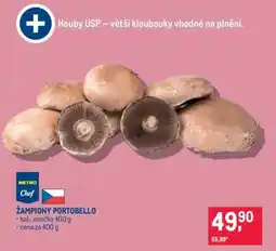 Makro Žampiony Portobello nabídka