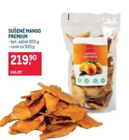 Makro SUŠENÉ MANGO PREMIUM nabídka