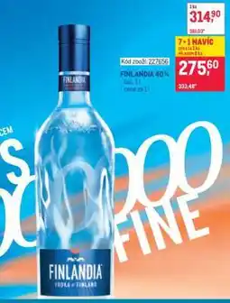 Makro Finlandia 40 % nabídka