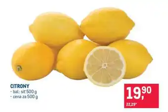 Makro Citrony nabídka