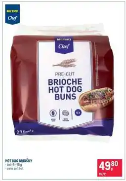 Makro HOT DOG BRIOŠKY nabídka