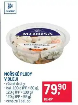 Makro MOŘSKÉ PLODY V OLEJI nabídka