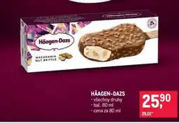 Makro Häagen Dazs nabídka