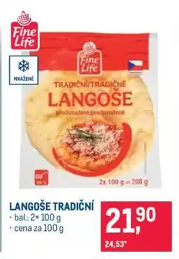 Makro Langoše tradiční nabídka