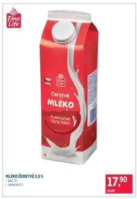 Makro Mléko čerstvé 3,5 % nabídka