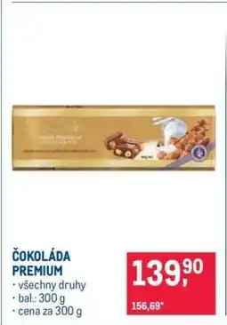 Makro ČOKOLÁDA PREMIUM nabídka