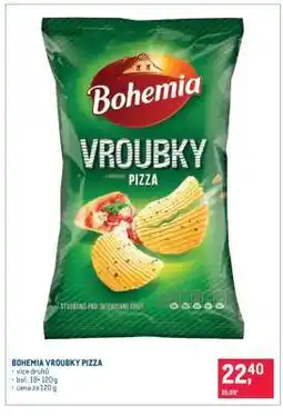 Makro Bohemia Vroubky pizza nabídka