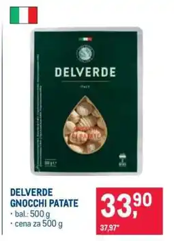 Makro DELVERDE GNOCCHI PATATE nabídka