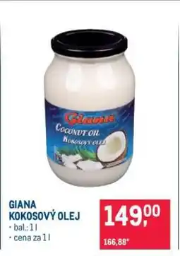 Makro GIANA KOKOSOVÝ OLEJ nabídka
