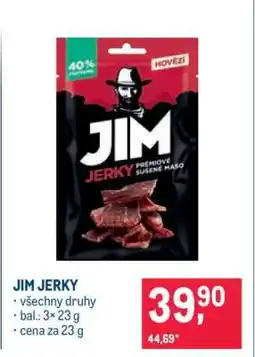 Makro Jim Jerky nabídka