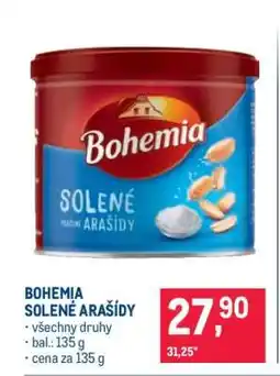 Makro BOHEMIA SOLENÉ ARAŠÍDY nabídka
