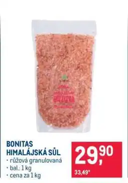 Makro BONITAS Himalájská sůl nabídka