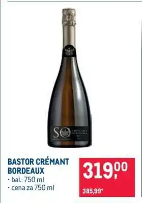 Makro BASTOR CRÉMANT BORDEAUX nabídka