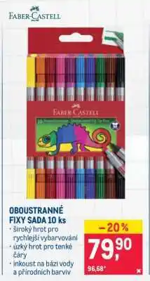 Makro OBOUSTRANNÉ FIXY SADA 10 ks nabídka