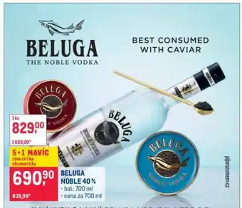 Makro Beluga Noble 40 % nabídka