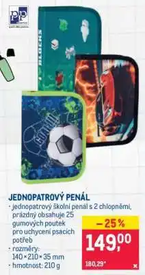 Makro Jednopatrový penál nabídka