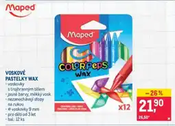 Makro VOSKOVÉ PASTELKY WAX nabídka