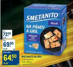 Makro Smetanito na gril nabídka