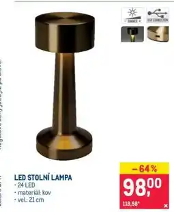 Makro LED STOLOVÁ LAMPA nabídka