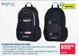 Makro Studentský batoh Oxy Zero nabídka