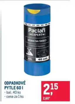 Makro Odpadkové pytle 60 l nabídka